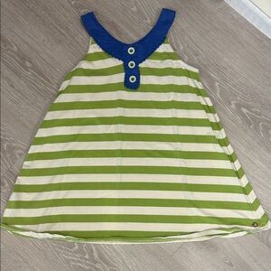 Matilda Jane Green and Blue Striped Kids Top